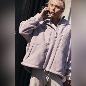 Free People Wild and Free Fleece Jacket